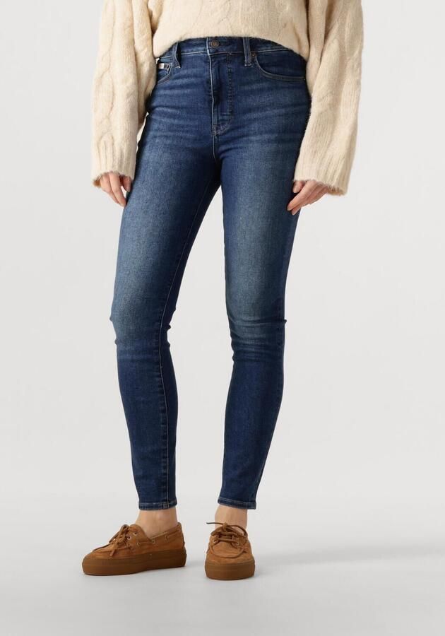 CALVIN KLEIN JEANS high waist skinny jeans medium blue denim