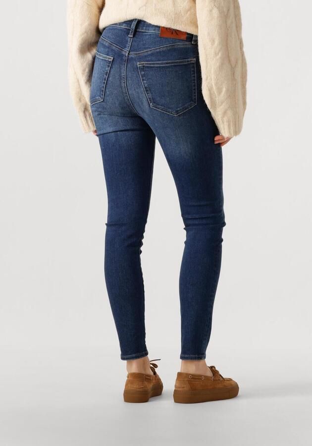 CALVIN KLEIN JEANS high waist skinny jeans medium blue denim - Foto 2