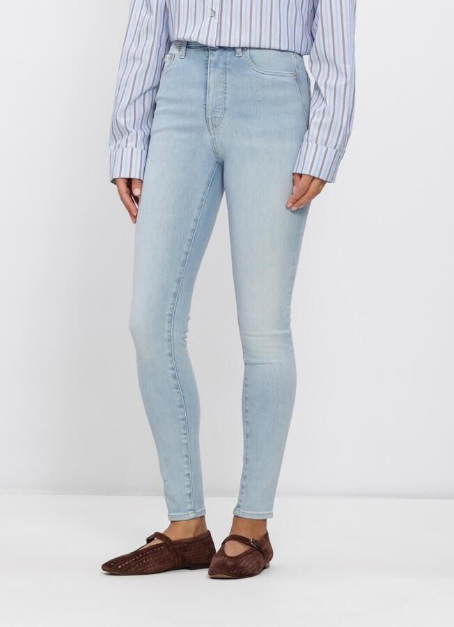 CALVIN KLEIN Dames Jeans High Rise Skinny Lichtblauw
