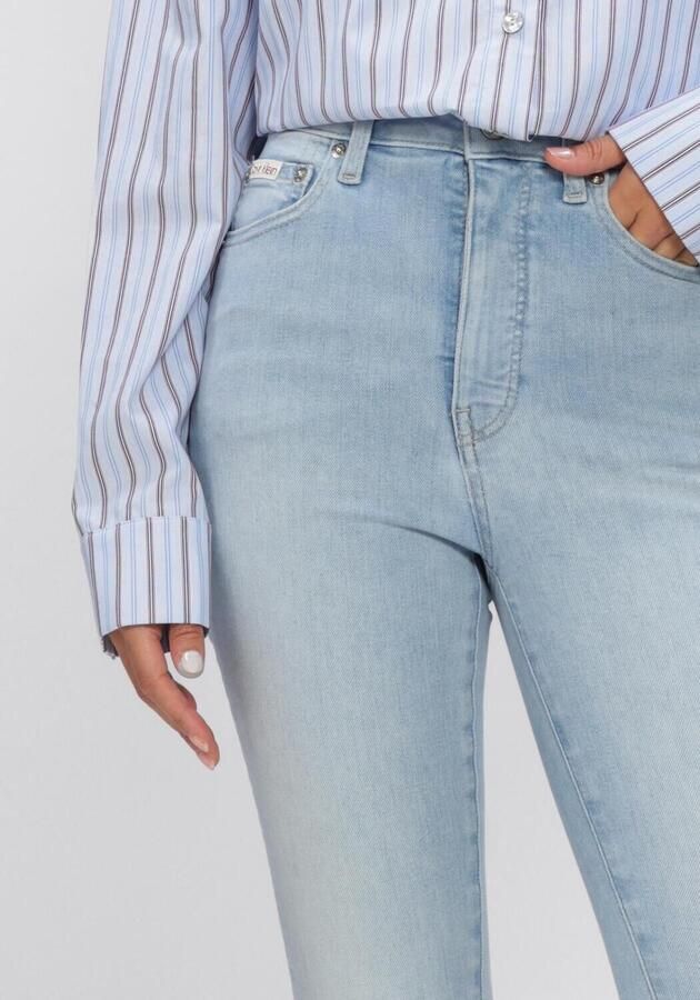 CALVIN KLEIN Dames Jeans High Rise Skinny Lichtblauw - Foto 3