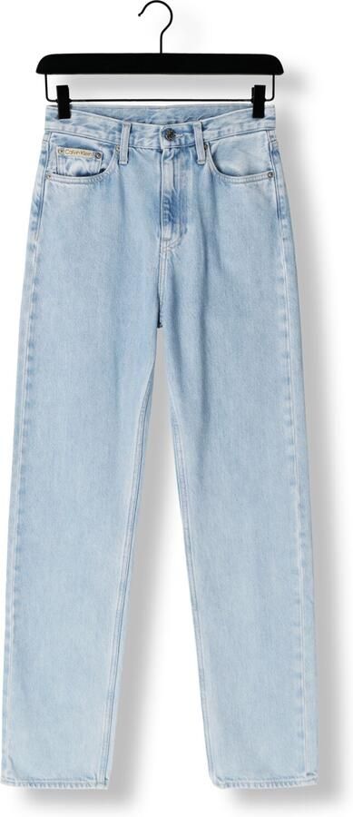 CALVIN KLEIN Dames Jeans High Rise Straight Lichtblauw - Foto 2