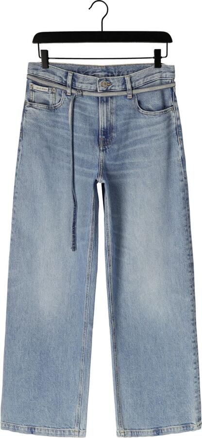 CALVIN KLEIN Dames Jeans Low Rise Baggy Lichtblauw - Foto 4