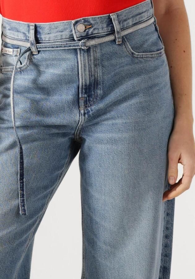 CALVIN KLEIN Dames Jeans Low Rise Baggy Lichtblauw - Foto 3
