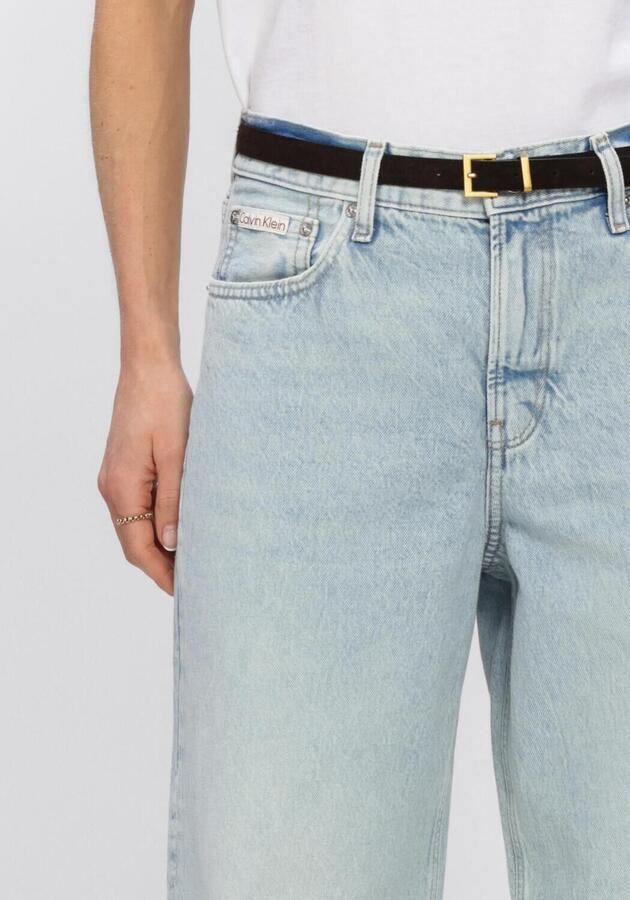 CALVIN KLEIN Dames Jeans Low Rise Baggy Lichtblauw - Foto 3