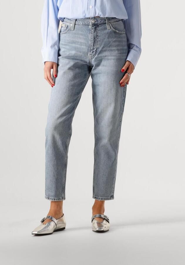 CALVIN KLEIN Dames Jeans Mom Jean Blauw - Foto 4