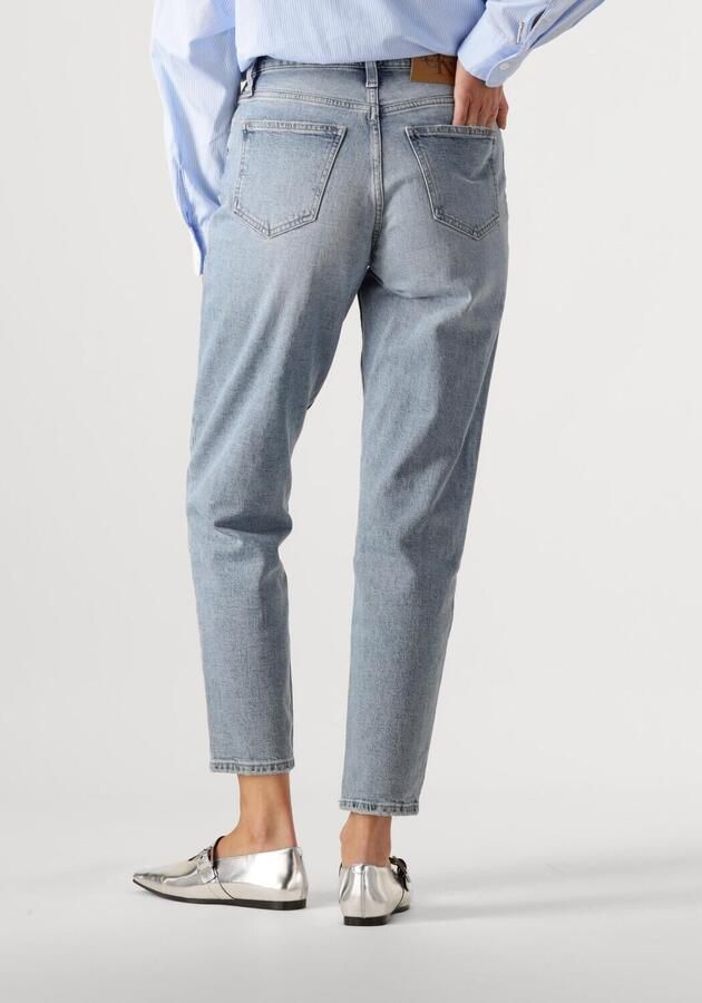 CALVIN KLEIN Dames Jeans Mom Jean Blauw