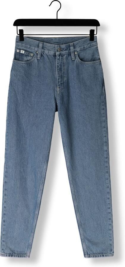 Calvin Klein Denim Mom Jeans in Lichtblauw Blue Dames - Foto 2