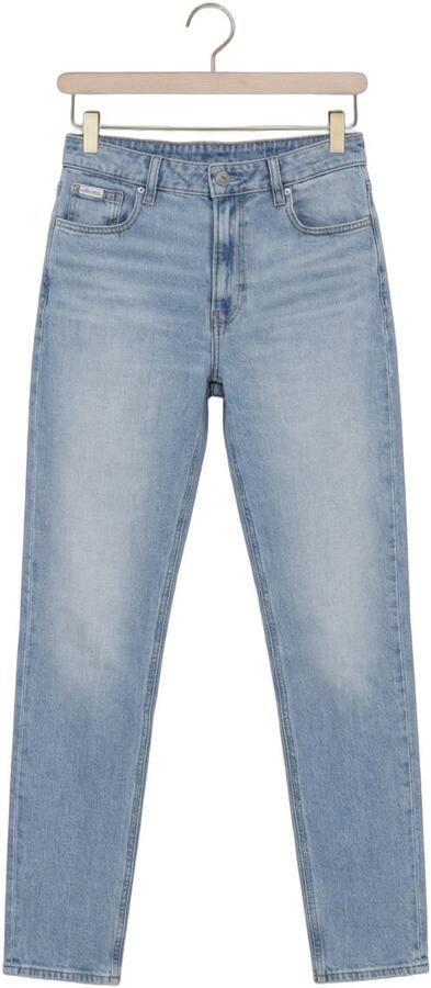 CALVIN KLEIN Dames Jeans New Mom Jean Lichtblauw - Foto 4