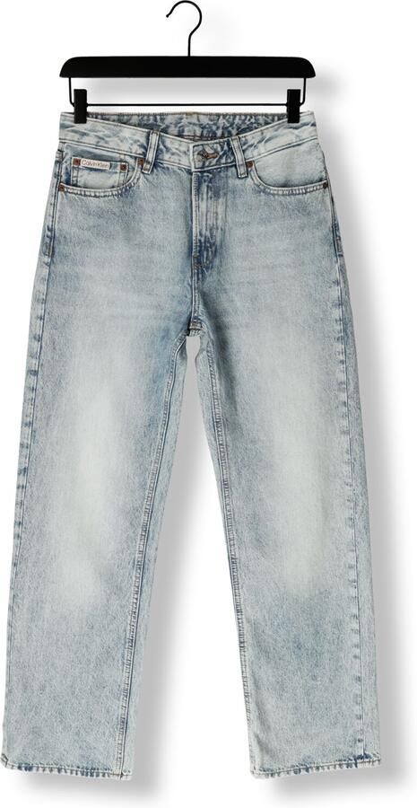 CALVIN KLEIN Dames Jeans Signature 90s Straight Lafayette Lichtblauw - Foto 3