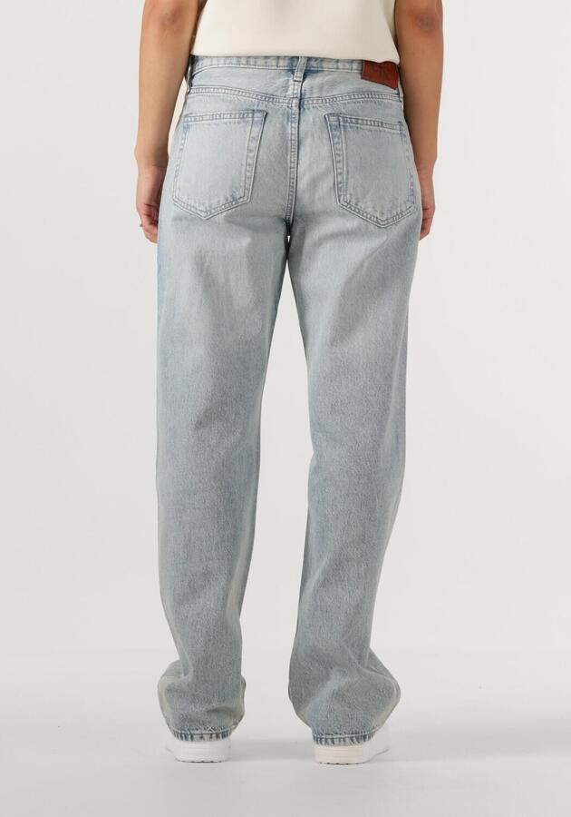 CALVIN KLEIN Dames Jeans Signature 90s Straight Lafayette Lichtblauw
