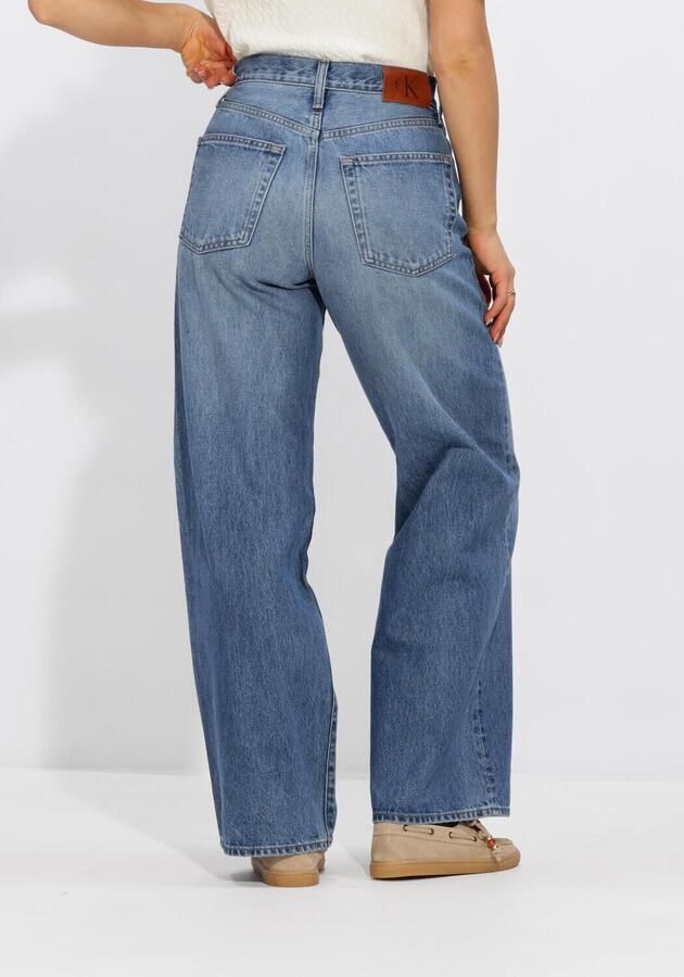 Calvin Klein Jeans wide fit jeans met labeldetail - Foto 2