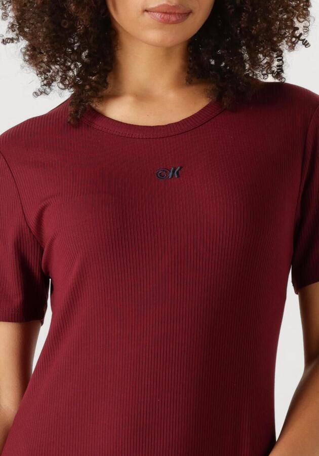 Calvin Klein Jeans Lange Jurk A MODAL RIB SS DRE LV044C902G - Foto 2