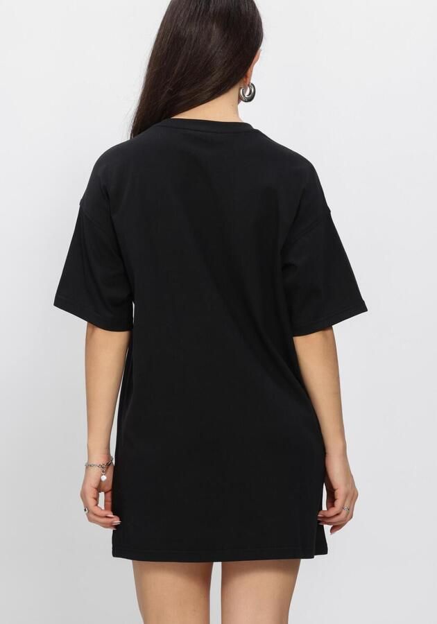 CALVIN KLEIN Dames Jurken Ss Woven Label Oversized Tee Dre Zwart - Foto 2