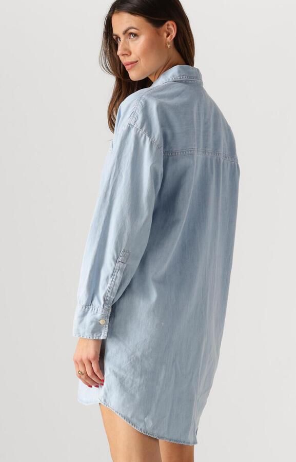 CALVIN KLEIN Dames Jurken Tencel Loose Shirt Denim Dress Lichtblauw - Foto 3