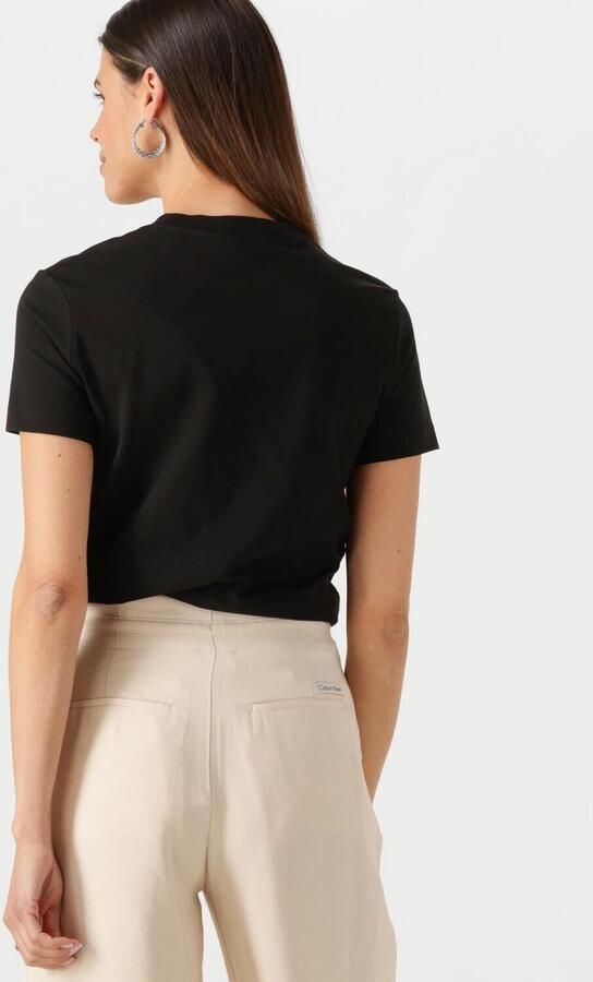 CALVIN KLEIN Dames Tops & T-shirts 19 Graphic Reg Tee Zwart - Foto 3