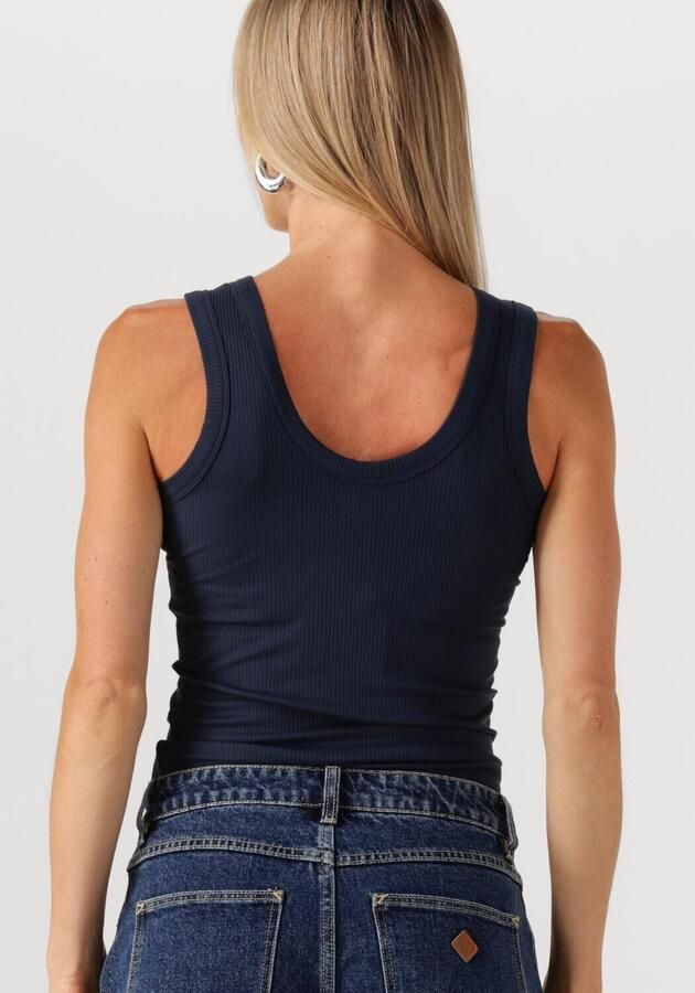 CALVIN KLEIN Dames Tops & T-shirts A-modal Rib Tank Donkerblauw