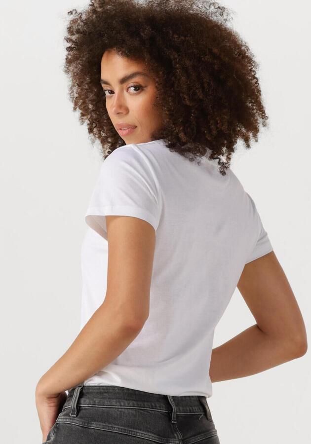 Calvin Klein Jeans Logo T-shirt Vrouwen Herfst Winter Collectie White Dames - Foto 2