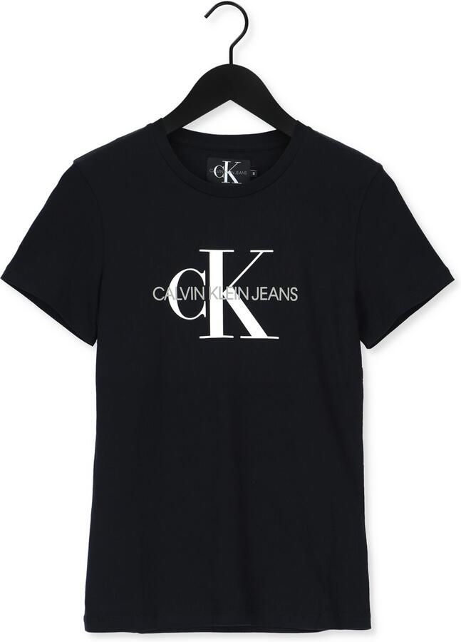 Calvin Klein Shirt met ronde hals CORE MONOGRAM REGULAR TEE met jeans monogram (1-delig)