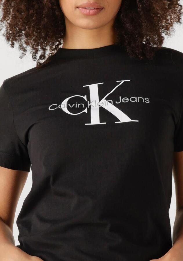 Calvin Klein Shirt met ronde hals CORE MONOGRAM REGULAR TEE met jeans monogram (1-delig) - Foto 2