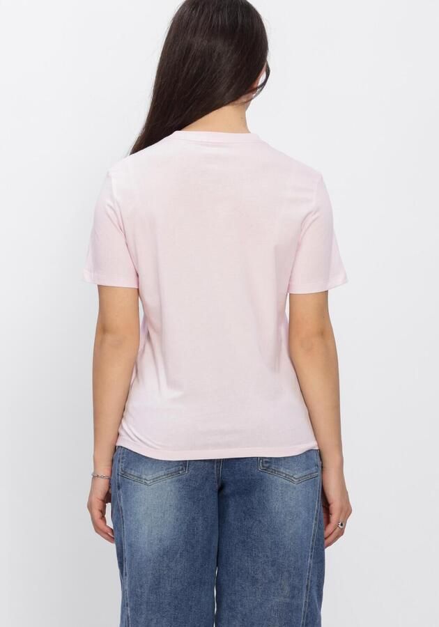 CALVIN KLEIN Dames Tops & T-shirts Ss Classic Ck Nyc Logo Tee Lichtroze - Foto 3