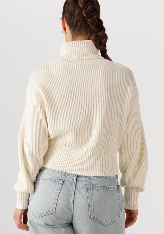 CALVIN KLEIN Dames Truien & Vesten Blown Up Ck Loose Sweater Contra Gebroken Wit