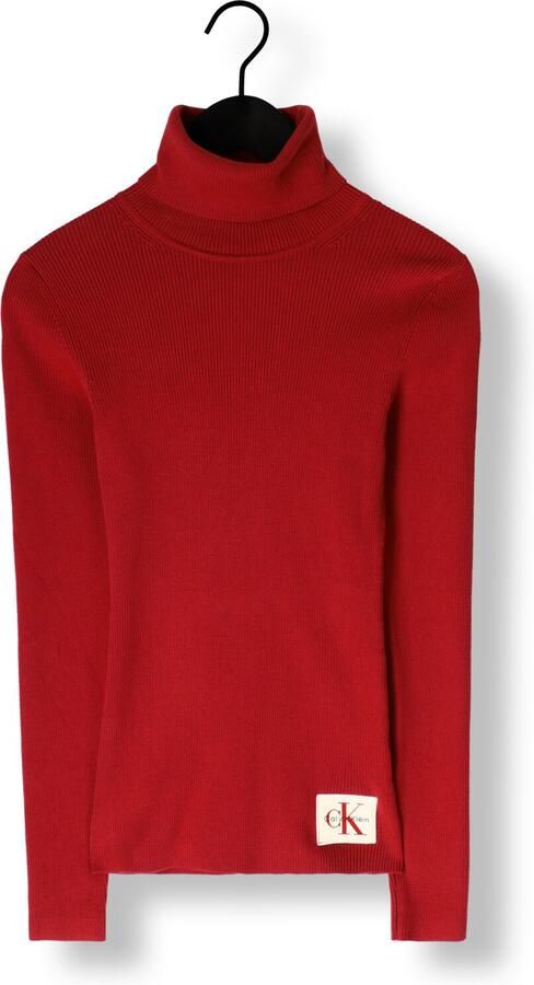 Calvin Klein Coltrui Ribbreisel figuur accentuerende pasvorm merklabel - Foto 3