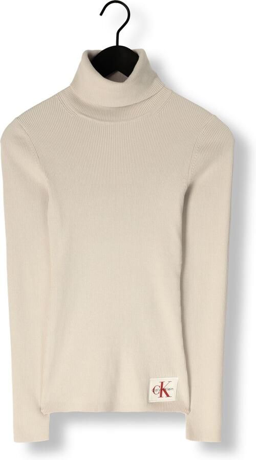 Calvin Klein Coltrui Ribbreisel figuur accentuerende pasvorm merklabel - Foto 3