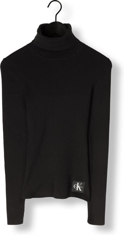 Calvin Klein Coltrui Ribbreisel figuur accentuerende pasvorm merklabel - Foto 3