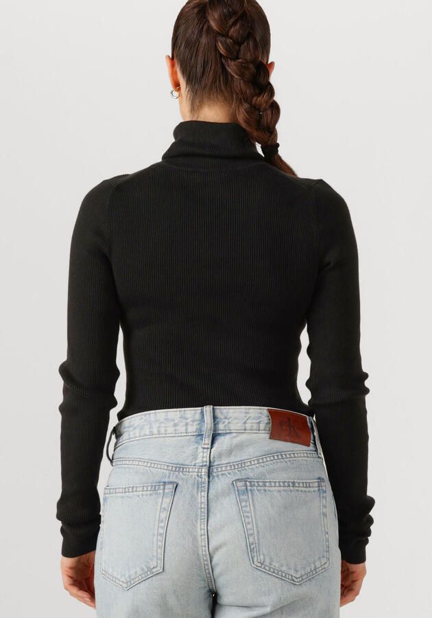 Calvin Klein Coltrui Ribbreisel figuur accentuerende pasvorm merklabel