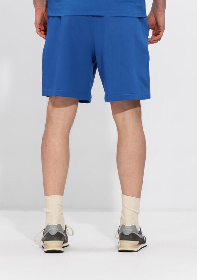 CALVIN KLEIN Heren Broeken Eu 350terry Badge Short Blauw - Foto 2