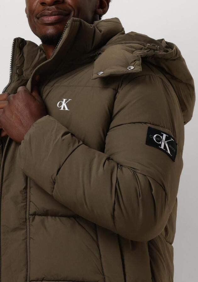 CALVIN KLEIN Heren Jassen Essentials Non Down Jacket Donkergroen - Foto 3