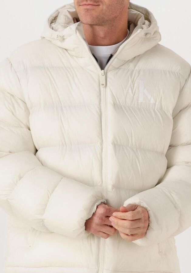 Calvin Klein Jeans Regular fit gewatteerd jack met logoprint model 'Monogram' - Foto 3