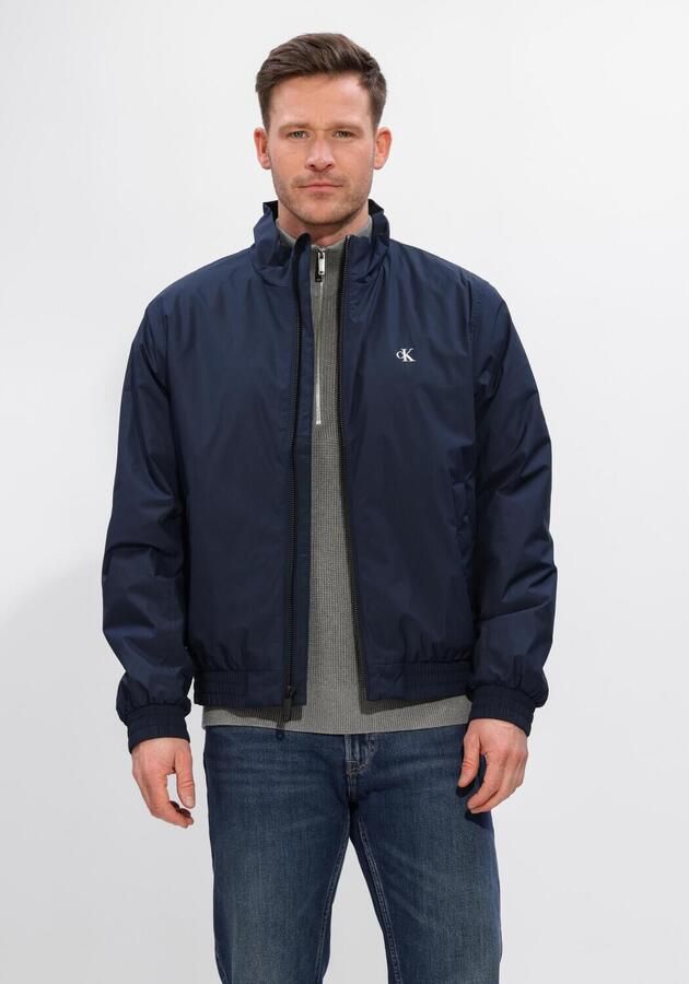 CALVIN KLEIN Heren Jassen Ls Ripstop Padded Harrington Jkt Donkerblauw