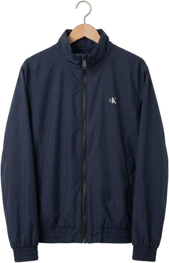 CALVIN KLEIN Heren Jassen Ls Ripstop Padded Harrington Jkt Donkerblauw - Foto 4