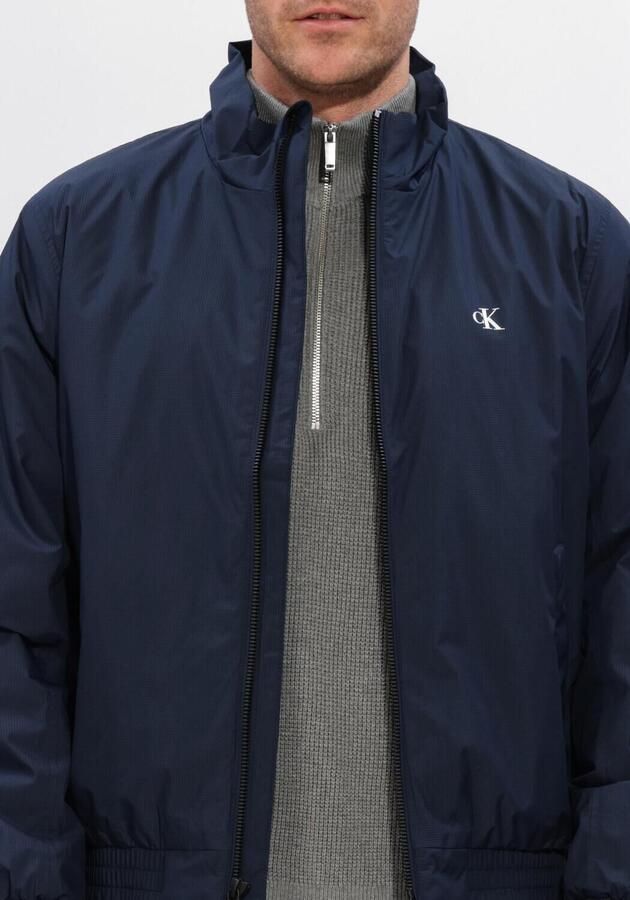 CALVIN KLEIN Heren Jassen Ls Ripstop Padded Harrington Jkt Donkerblauw - Foto 3