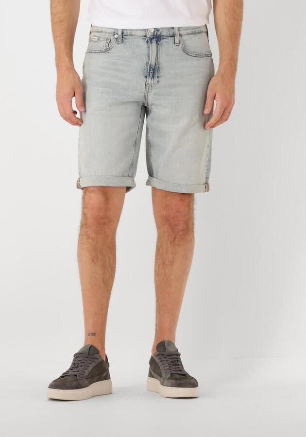 Calvin Klein Jeans Korte slim fit jeans in 5-pocketmodel - Foto 4