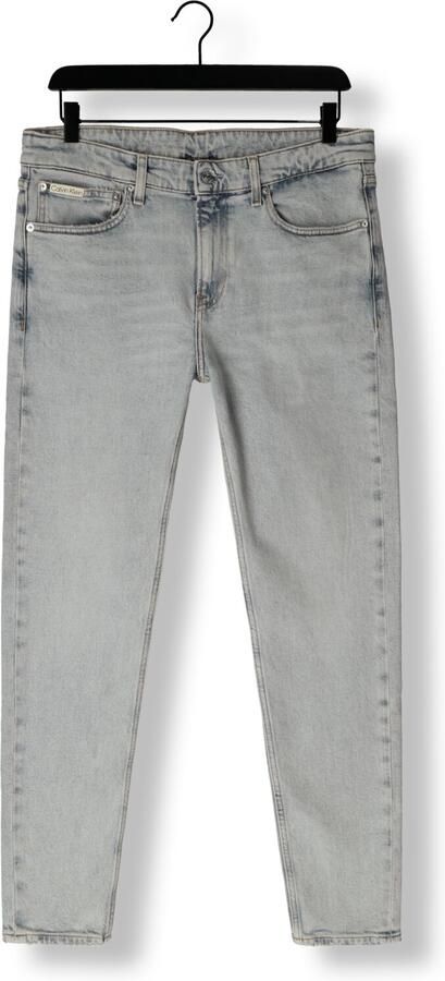 Calvin Klein Jeans Slim tapered fit jeans met labeldetail - Foto 3