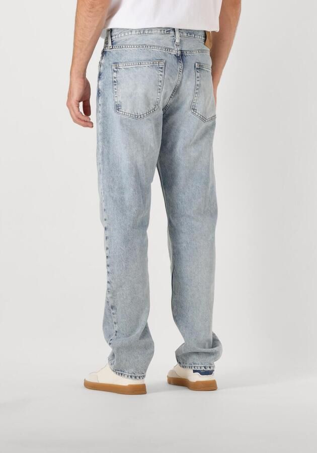 Calvin Klein Jeans Slim tapered fit jeans met labeldetail