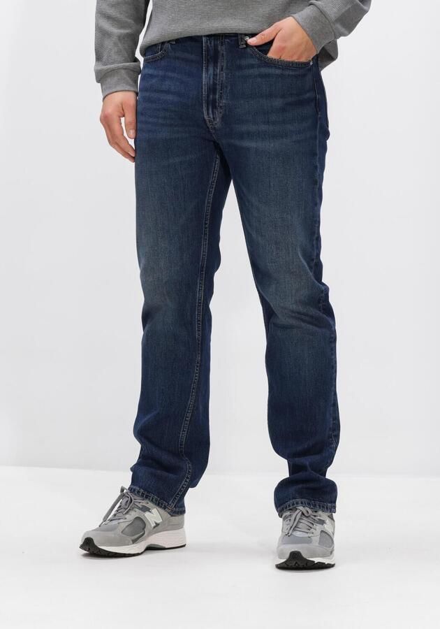 CALVIN KLEIN Heren Jeans Stndrd Strght Oil Slick Jean Donkerblauw - Foto 1