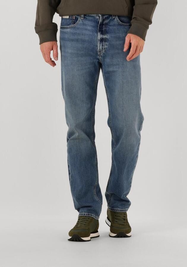 CALVIN KLEIN Heren Jeans Stndrd Strght Tinted Ck Stone Jeans Blauw - Foto 4