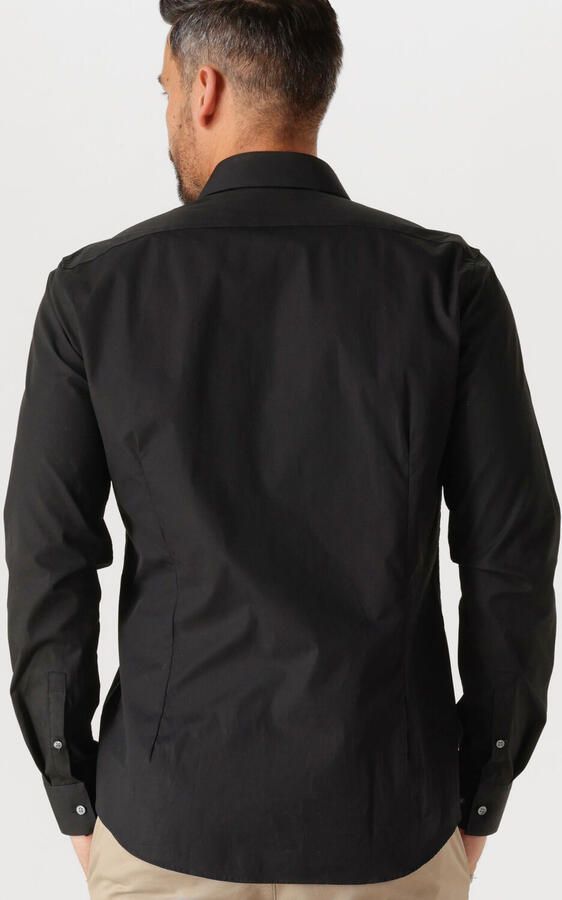 Calvin Klein Businessoverhemd POPLIN STRETCH SLIM SHIRT met kent-kraag logoprint op borsthoogte - Foto 3