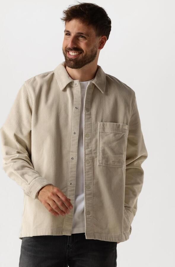 Calvin Klein Beige Corduroy Overshirt Casual Stijl Beige Heren - Foto 4