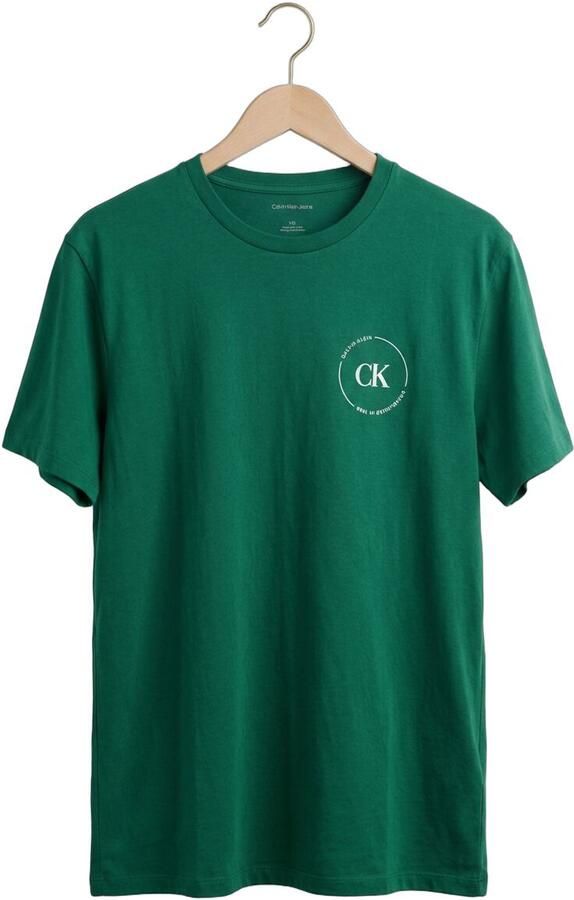 CALVIN KLEIN Heren Polo's & T-shirts 30s Eu Wholesale Jeans Graphics Groen - Foto 4