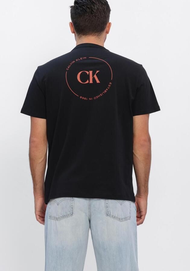 CALVIN KLEIN Heren Polo's & T-shirts 30s Eu Wholesale Jeans Graphics Zwart - Foto 2