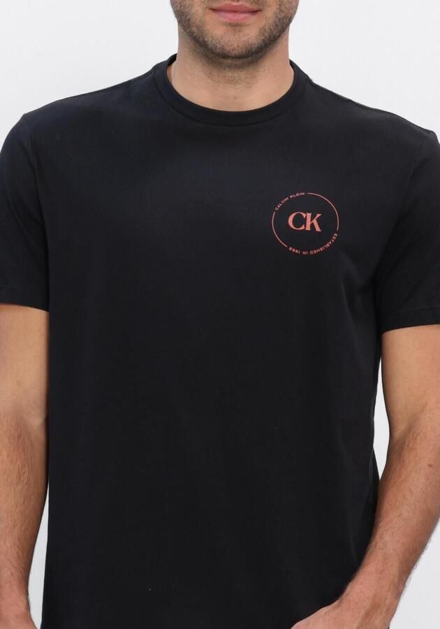 CALVIN KLEIN Heren Polo's & T-shirts 30s Eu Wholesale Jeans Graphics Zwart - Foto 3