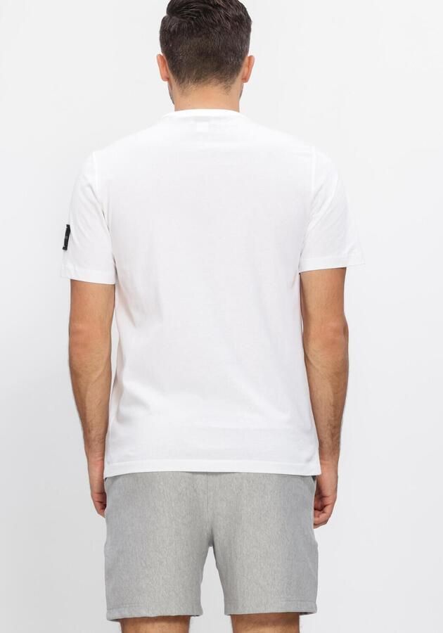 CALVIN KLEIN Heren Polo's & T-shirts Badge Regular Tee Wit - Foto 2