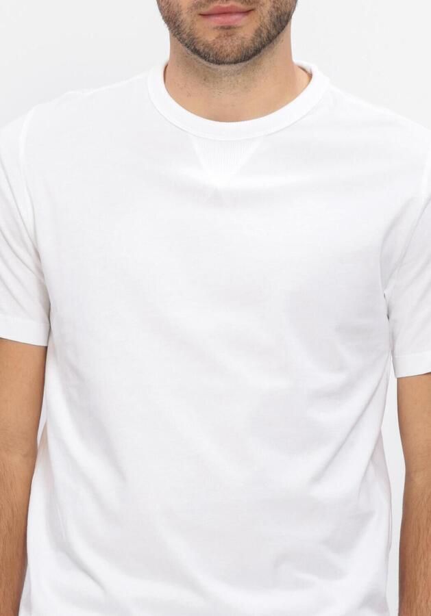 CALVIN KLEIN Heren Polo's & T-shirts Badge Regular Tee Wit - Foto 3