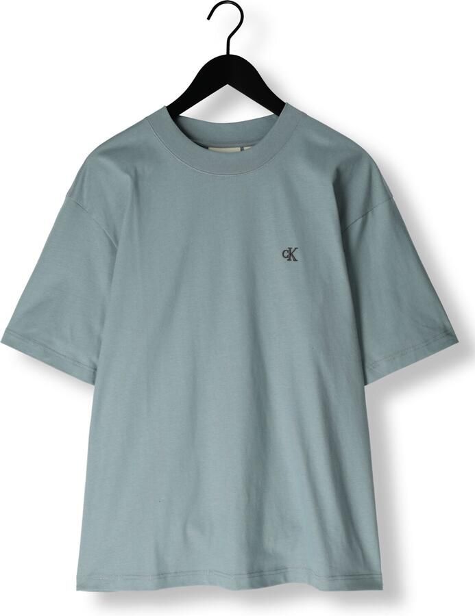 CALVIN KLEIN Heren Polo's & T-shirts Heavy Relaxed Tee Grijs