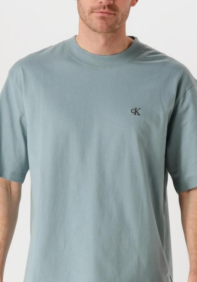 CALVIN KLEIN Heren Polo's & T-shirts Heavy Relaxed Tee Grijs - Foto 3