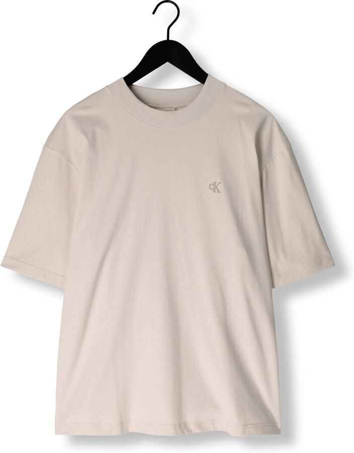 CALVIN KLEIN Heren Polo's & T-shirts Heavy Relaxed Tee Zand - Foto 1